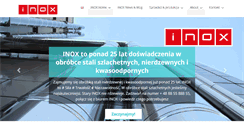 Desktop Screenshot of inox.pl