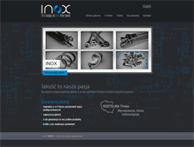Tablet Screenshot of inox.net.pl