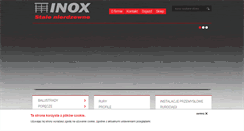 Desktop Screenshot of inox.com.pl