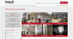 Desktop Screenshot of inox.fr